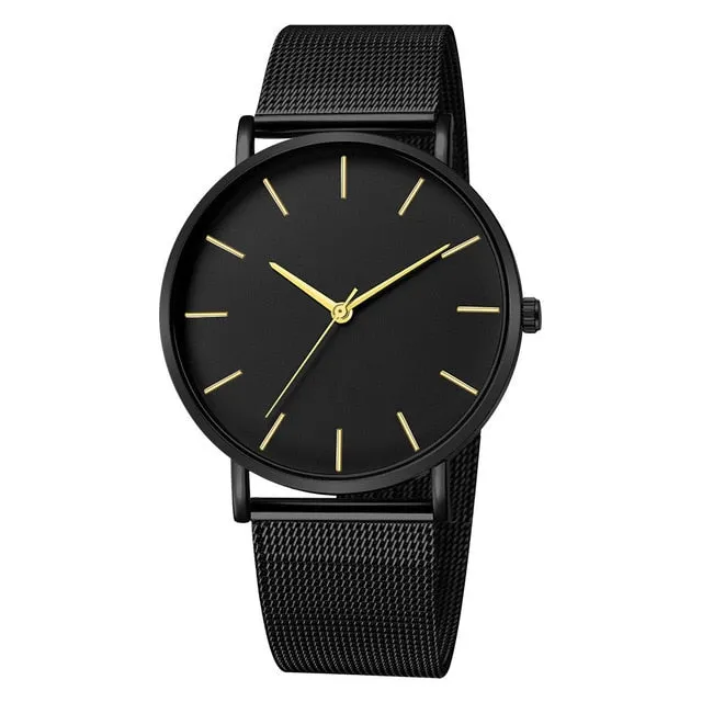 Quartz Stainless Steel Watch For Men