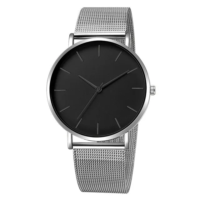 Quartz Stainless Steel Watch For Men