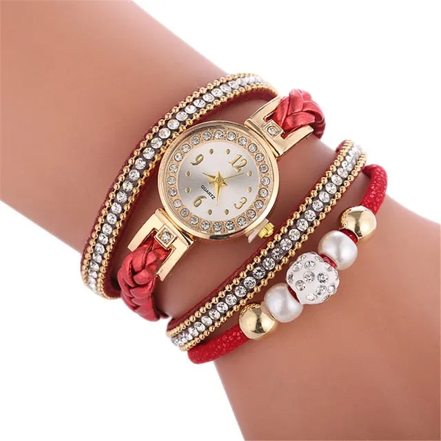 Quartz Wrist Luxury Bracelet Watch For Ladies