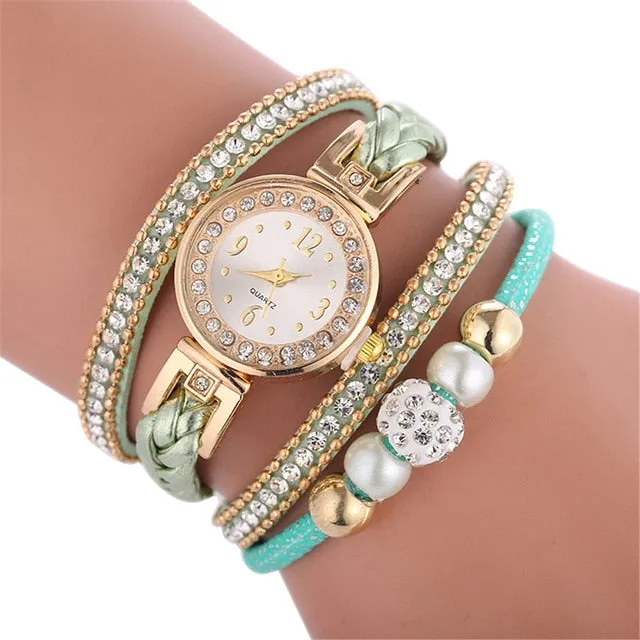 Quartz Wrist Luxury Bracelet Watch For Ladies
