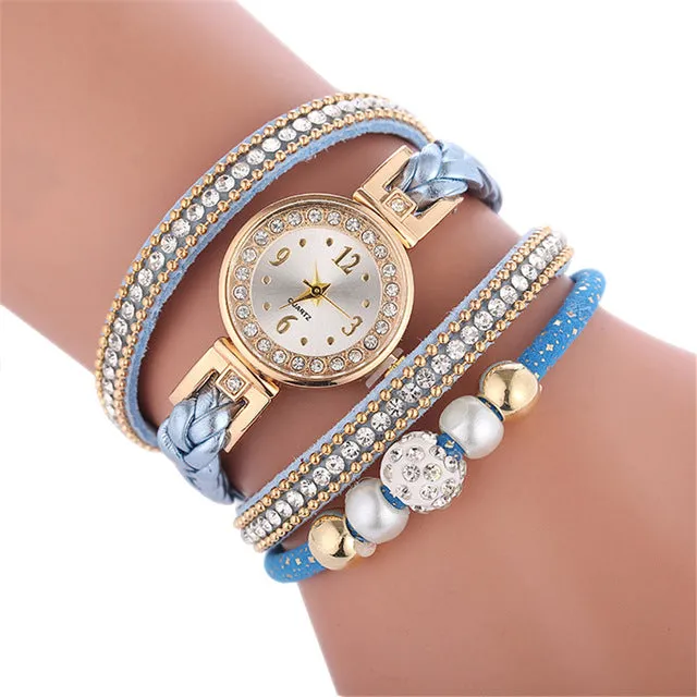 Quartz Wrist Luxury Bracelet Watch For Ladies