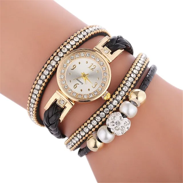 Quartz Wrist Luxury Bracelet Watch For Ladies
