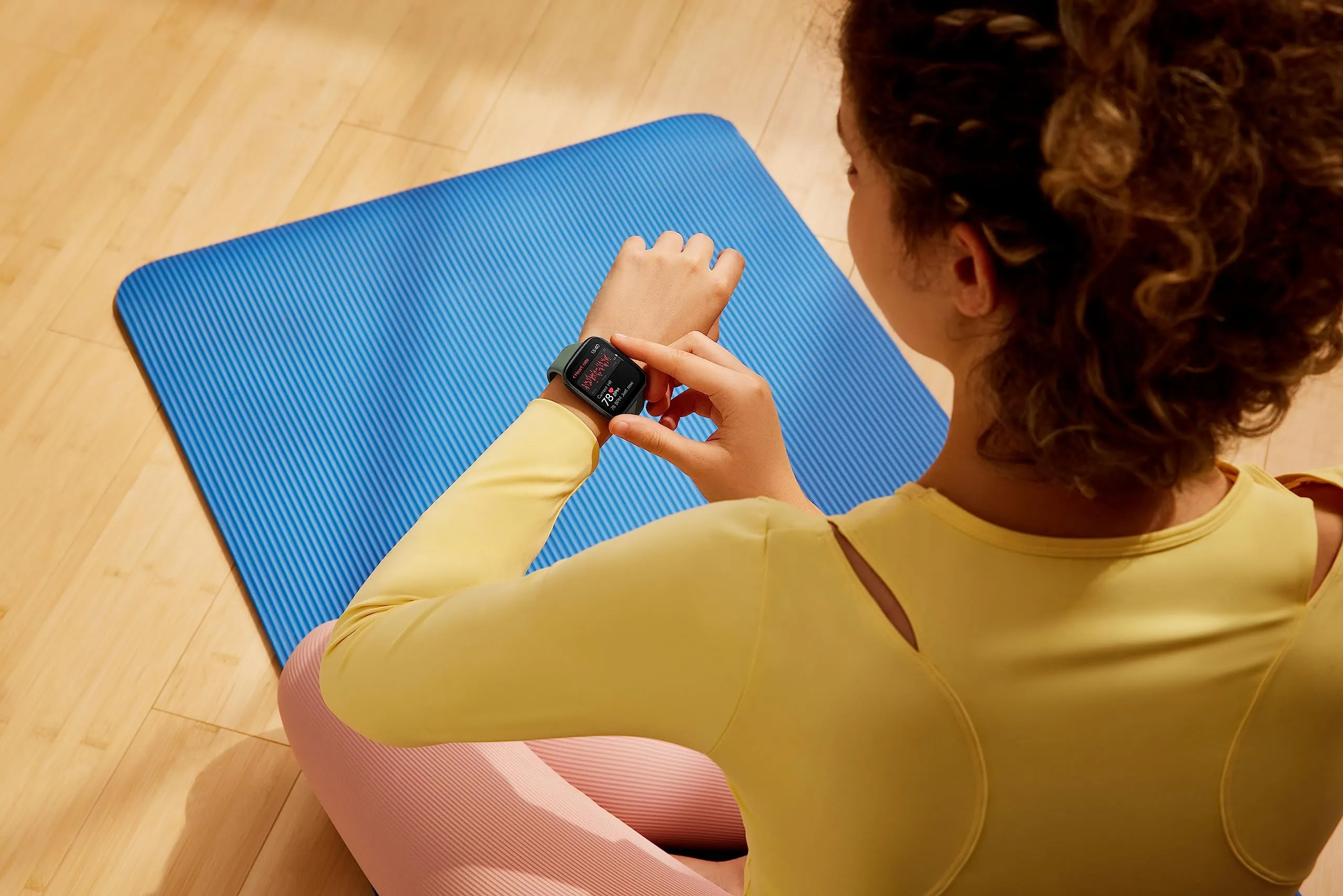 Redmi Smart Watch 3 Active Black| 1.83 Inch Big LCD Display, 5ATM Water Resistant, 12 Days Battery Life, GPS, 100  Workout Mode, Heart Rate Monitor, Full Scale Fitness Tracking