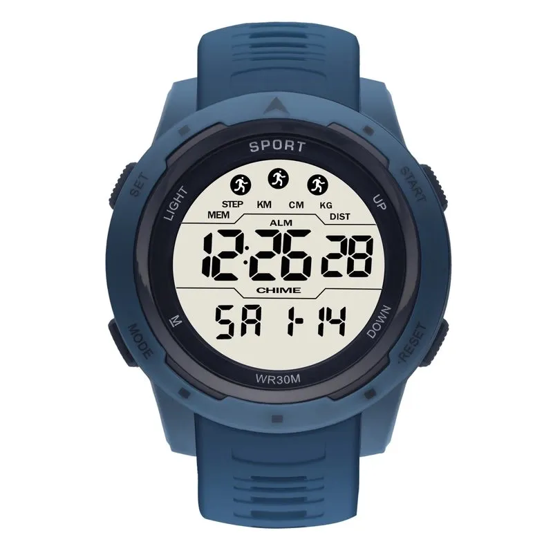 Retro Classic Style Solid Color Electronic Men's Watches