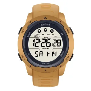 Retro Classic Style Solid Color Electronic Men's Watches