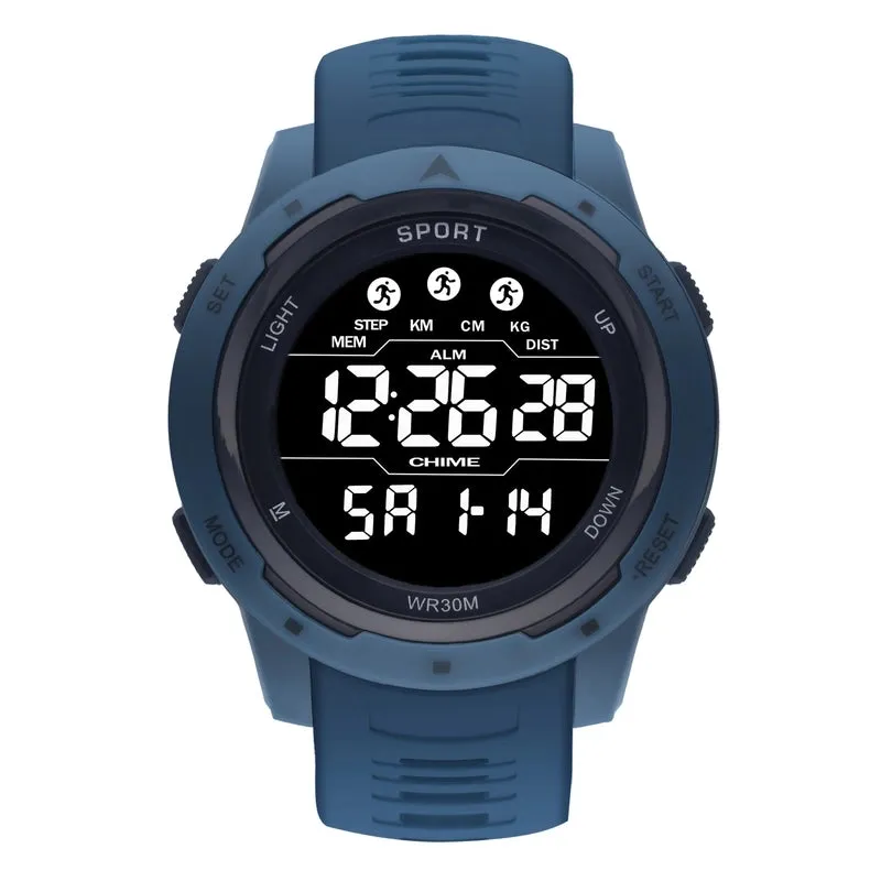 Retro Classic Style Solid Color Electronic Men's Watches