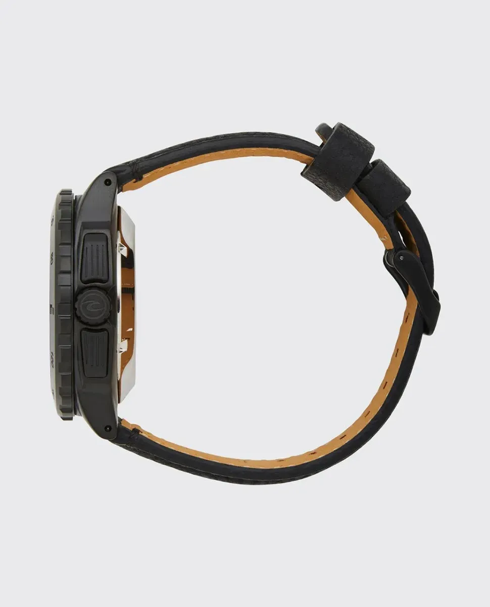 Rival Ana-Digital Leather Watch