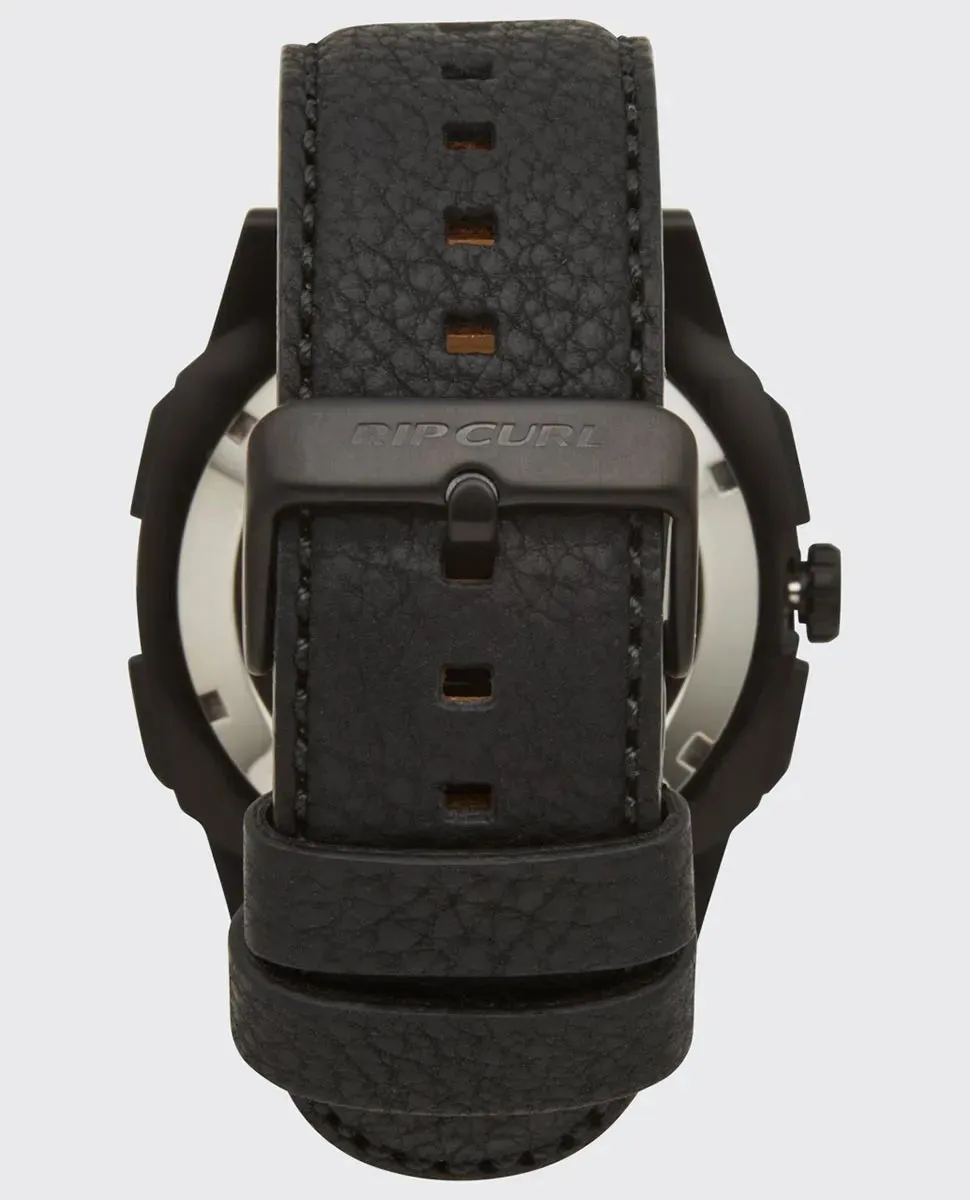 Rival Ana-Digital Leather Watch