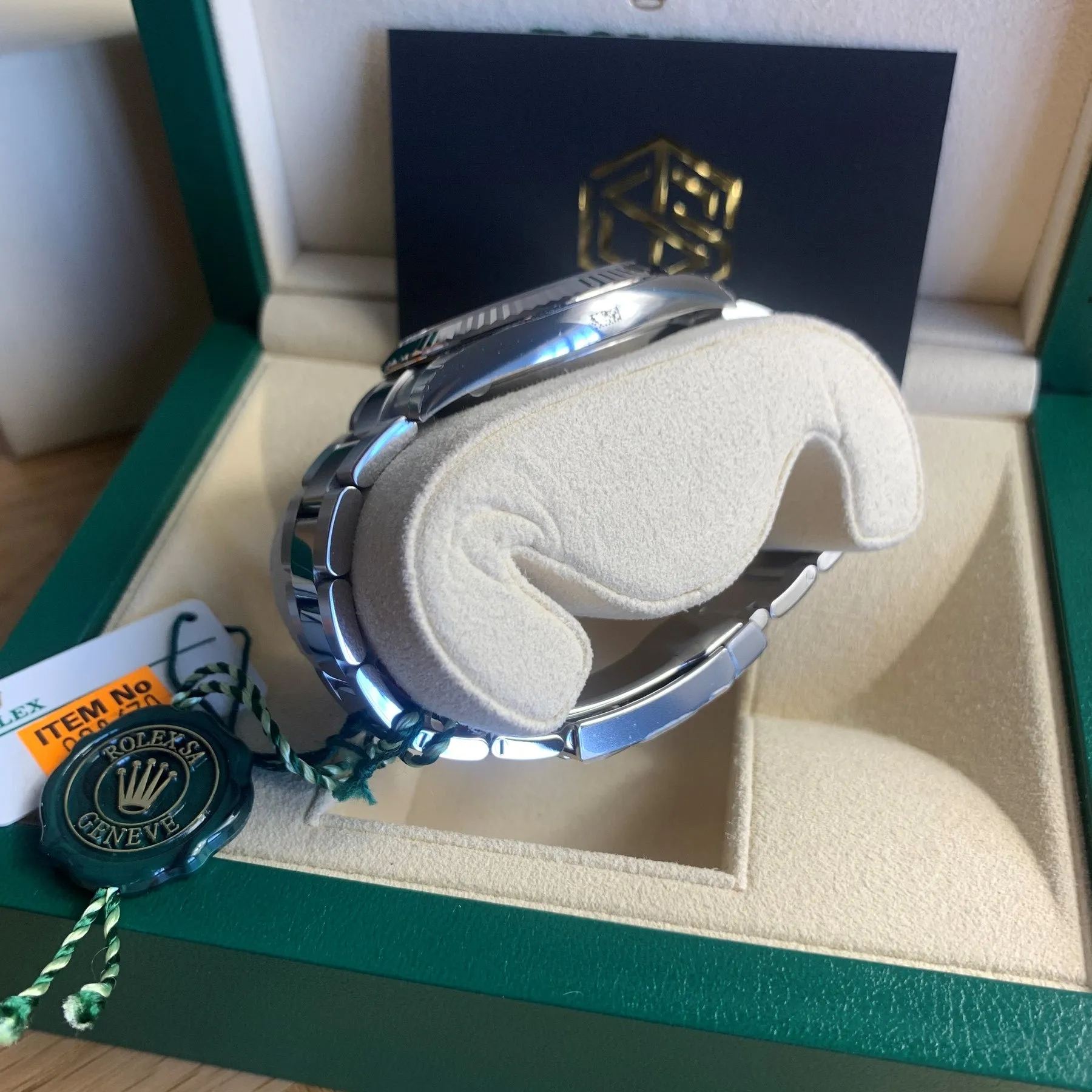 Rolex Datejust 41 126334 Blue Roman Numeral Dial Full Set Watch
