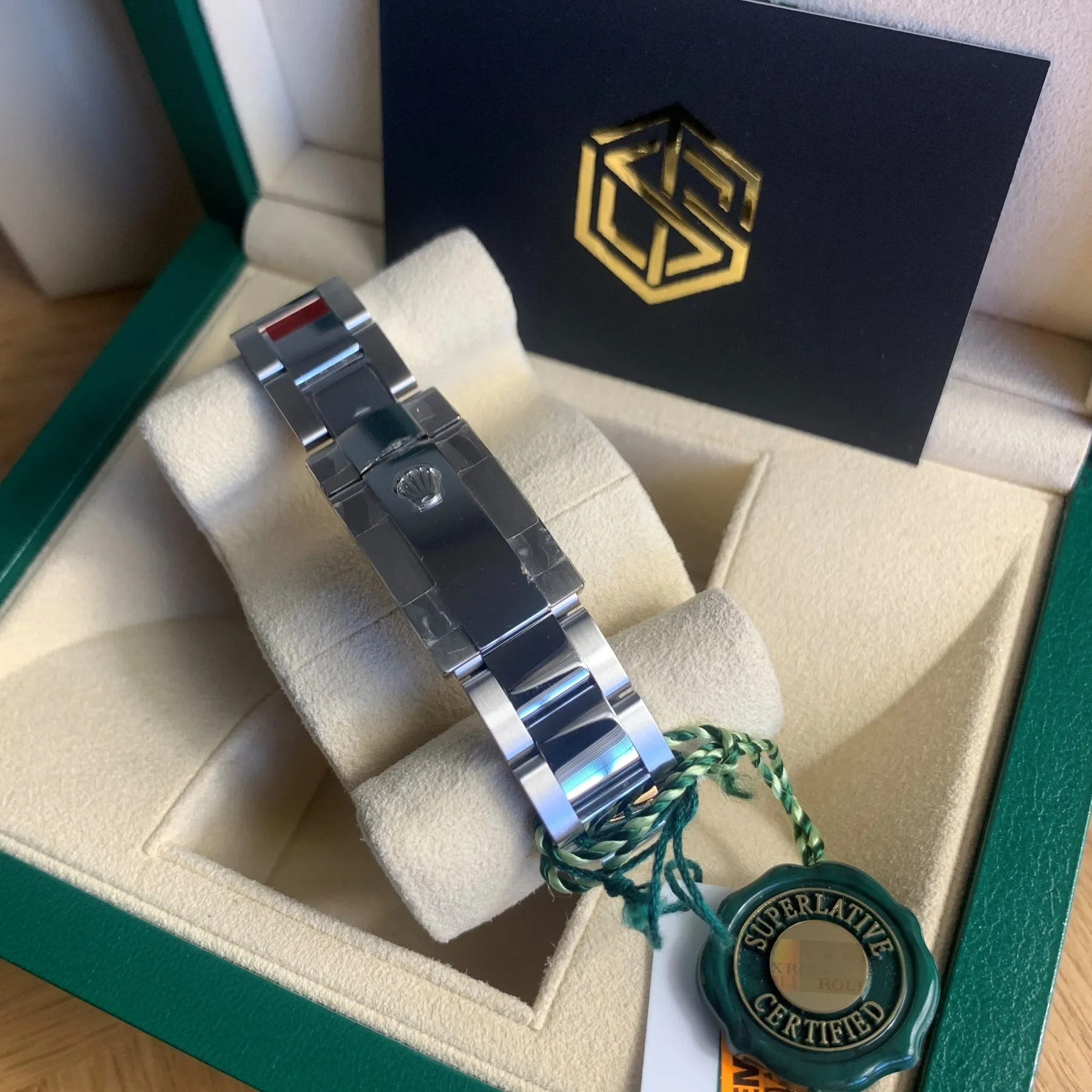 Rolex Datejust 41 126334 Blue Roman Numeral Dial Full Set Watch