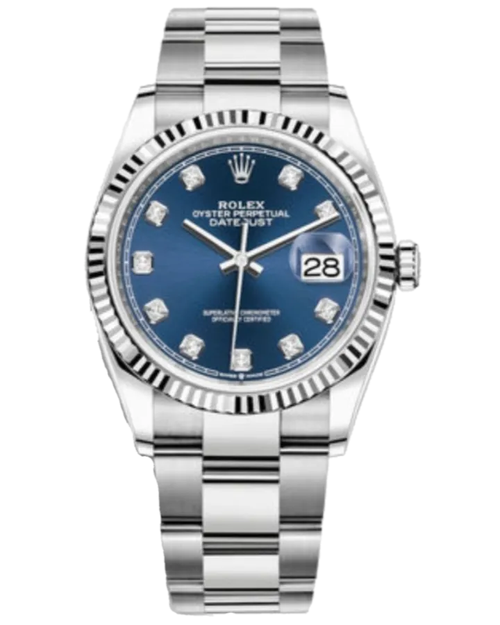 Rolex Datejust Stainless steel & 18K White Gold Lady's Watch
