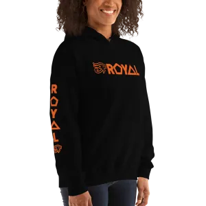 ROYAL. | Urban Resort | RA PARTY ROYAL EMBLEM Unisex Heavy Blend Hoodie ORANGE (4 VARIETIES)
