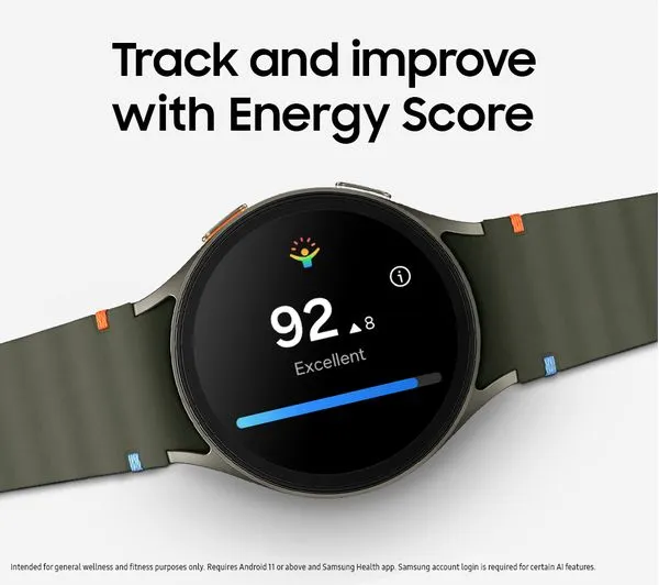 SAMSUNG Galaxy Watch7 GPS with Bixby - Green, 44 mm - Pristine