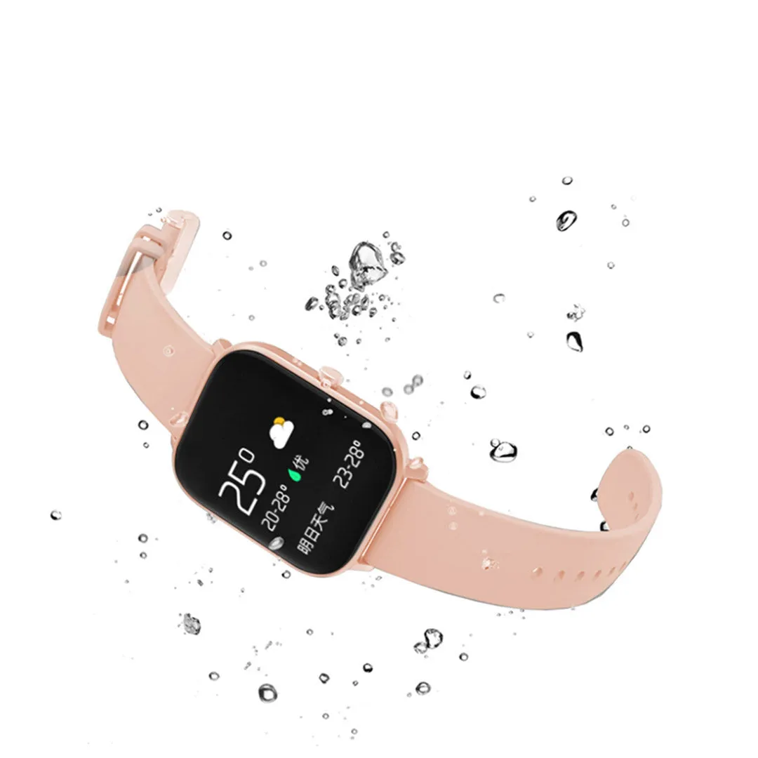 Smart Wrist Watch Premium Waterproof Fitness Heart Rate Monitor Tracker P8 - Gold