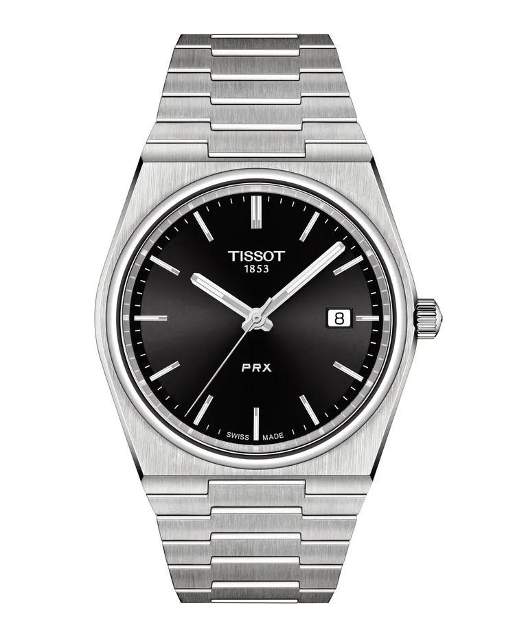 Tissot PRX Gents Black Quartz Watch