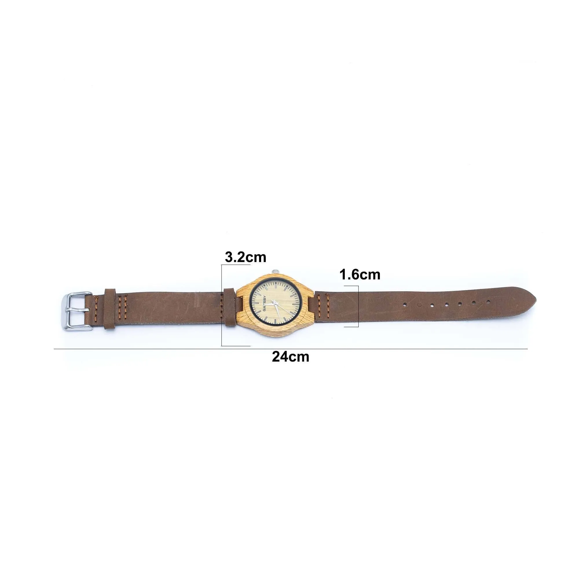 Vintage ladies watch Leather Strap Quartz Watch WA-284