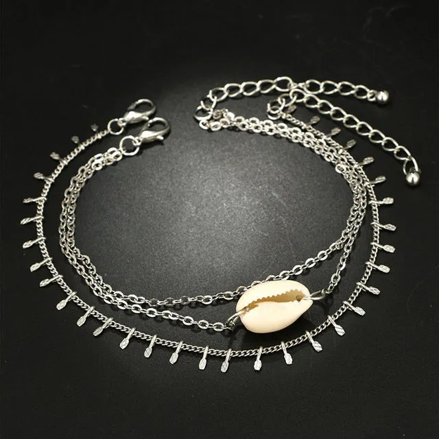 Women's Shell Beach Foot Chain