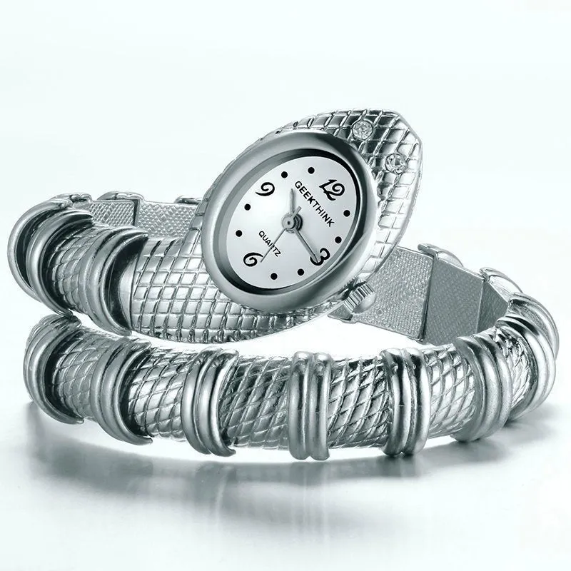 Women's Snake Serpentine Wrist Watch